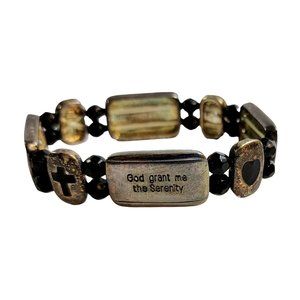 Vintage Serenity Prayer Bracelet
